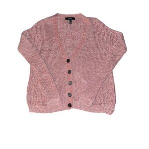 FOREVER 21 Button up cardigan with pockets